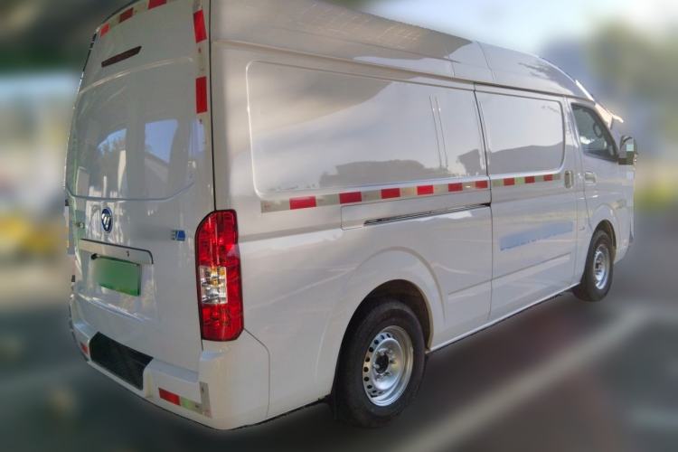 Used Foton Scenic G7 New Energy 2024 Box-Type Van Long Wheelbase High Roof 2 Seats CATL 50.23 kWh Rear Right 45 Deg