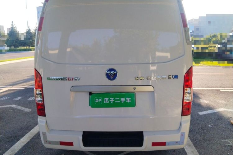 Used Foton Scenic G7 New Energy 2024 Box-Type Van Long Wheelbase High Roof 2 Seats CATL 50.23 kWh Rear