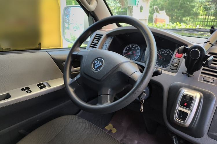 Used Foton Scenic G7 New Energy 2024 Box-Type Van Long Wheelbase High Roof 2 Seats CATL 53.58 kWh Steering Wheel