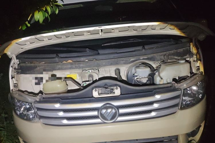 Used Foton Scenic G9 2016 2.4L Commercial Version Long Wheelbase 4G69 Engine Bay