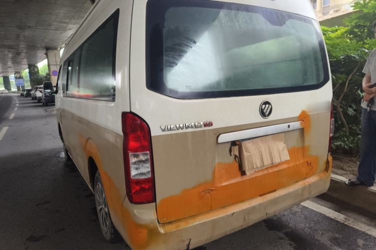 Used Foton Scenic G9 2016 2.4L Commercial Version Long Wheelbase 4G69 Rear Left 45 Deg