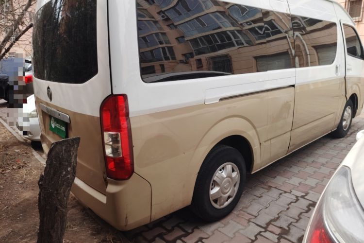 Used Foton Scenic G9 2016 2.4L Commercial Version Long Wheelbase 4G69 Rear Right 45 Deg