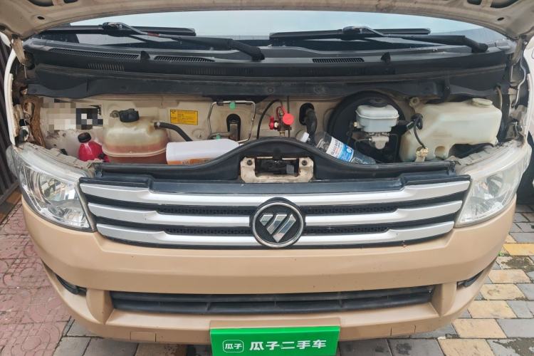 Used Foton Scenic G9 2017 2.4L Gasoline Cargo Van Commercial Version Long Wheelbase Model 4G69 Engine Bay