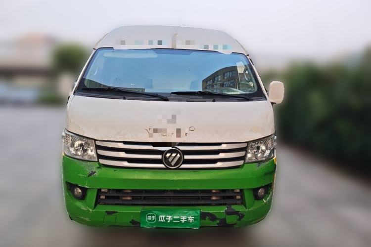Used Foton Scenic G9 2017 2.8T Diesel Cargo Van Commercial Version Long Wheelbase 4JB1T Front