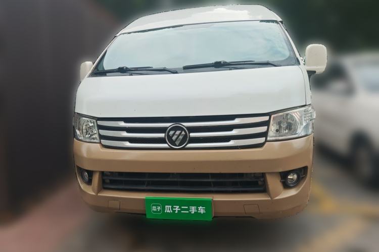 Used Foton Scenic G9 2017 2.4L Gasoline Cargo Van Commercial Version Long Wheelbase Model 4G69 Front