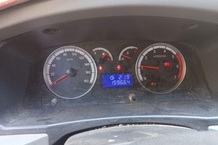 Used Foton Scenic G9 2017 2.4L Gasoline Cargo Van Commercial Version Long Wheelbase Model 4G69 Instrument Cluster