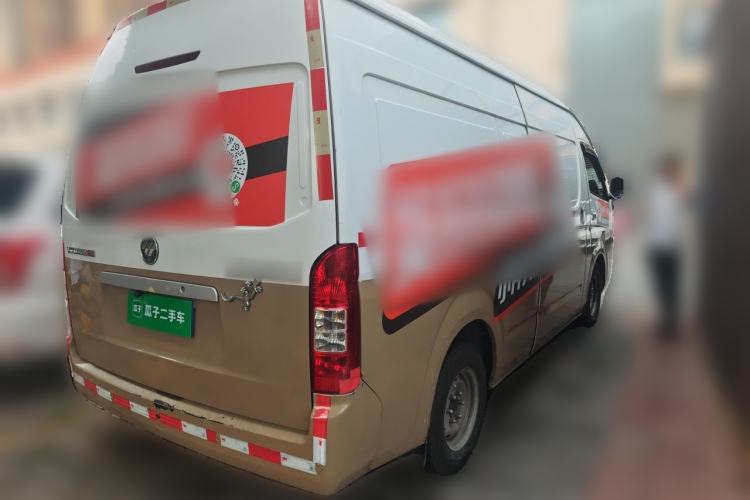 Used Foton Scenic G9 2017 2.4L Gasoline Cargo Van Commercial Version Long Wheelbase Model 4G69 Rear Right 45 Deg