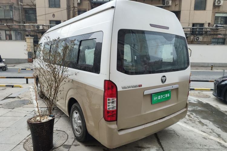 Used Foton Scenic G9 2017 2.4L Gasoline Commercial Version Long Wheelbase 6-Seater 4G69 Rear Left 45 Deg