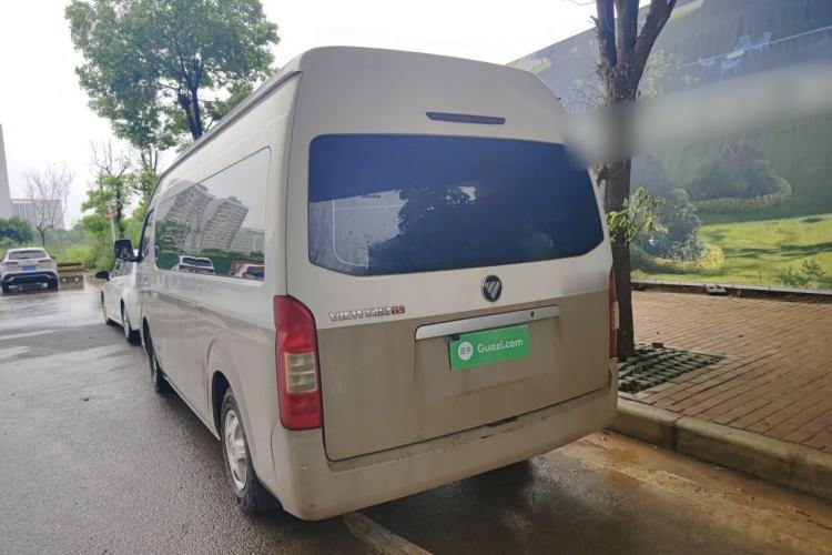 Used Foton Scenic G9 2017 2.8T Diesel Commercial Version Long Wheelbase 6-Seater 4JB1T Rear Left 45 Deg