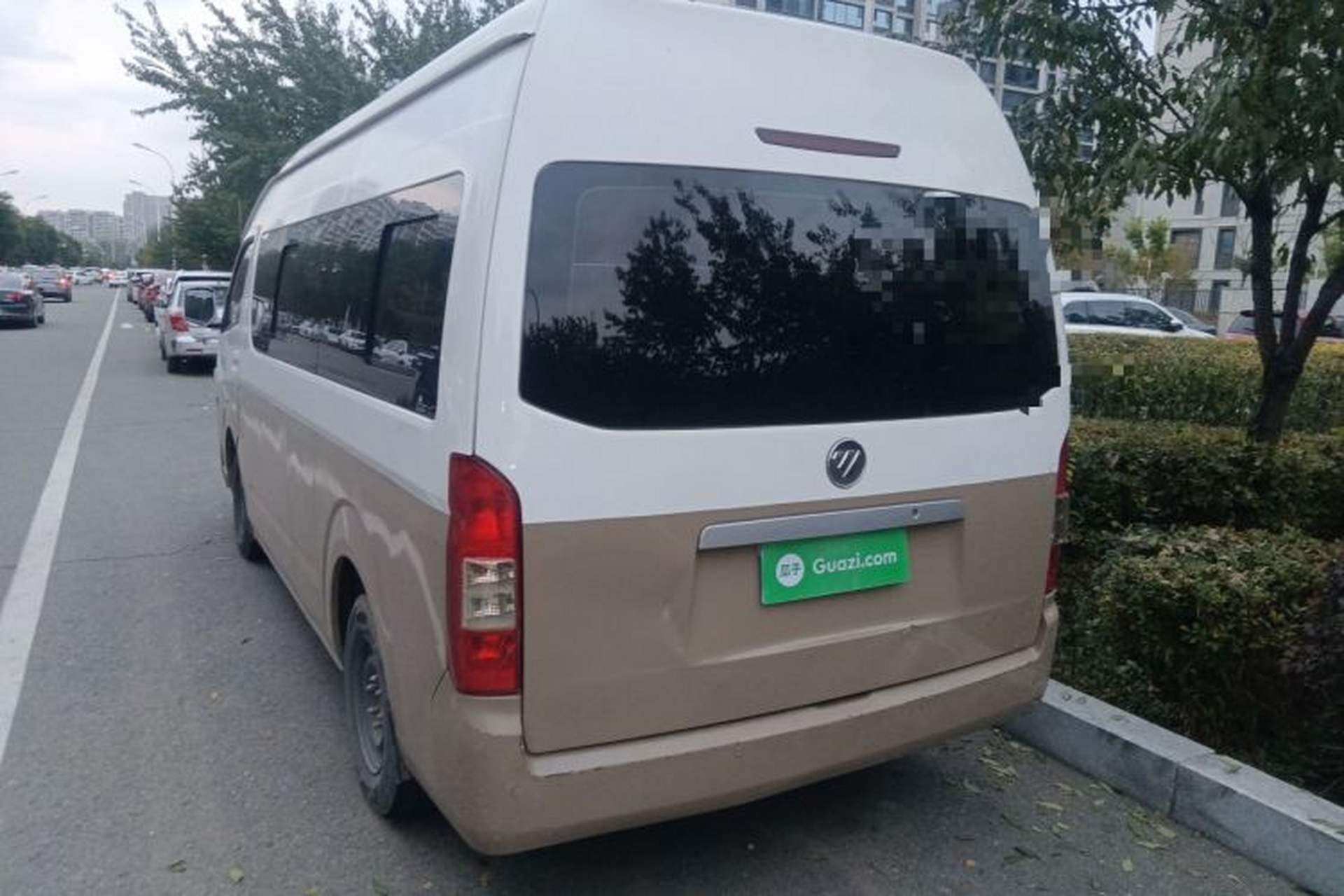 Used Foton Scenic G9 2017 2.4L Gasoline Commercial Version Long Wheelbase 6-Seater 4G69 Rear Left 45 Deg