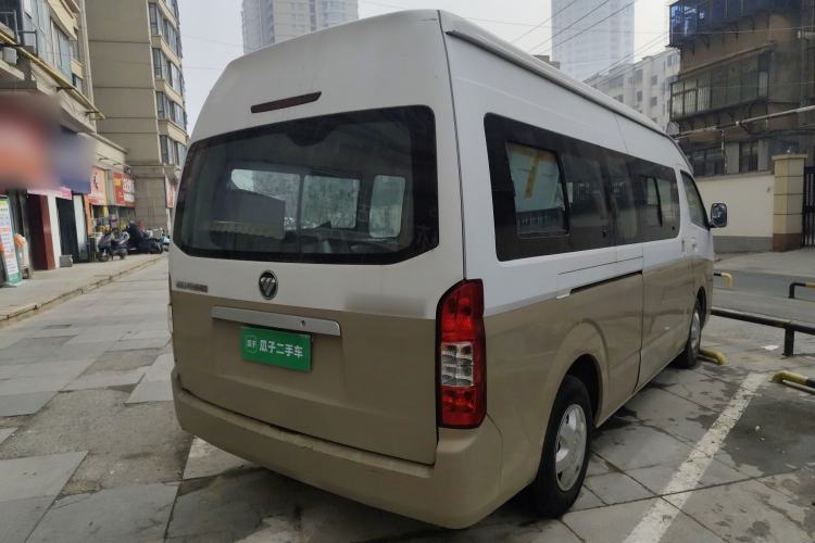 Used Foton Scenic G9 2017 2.4L Gasoline Commercial Version Long Wheelbase 6-Seater 4G69 Rear Right 45 Deg