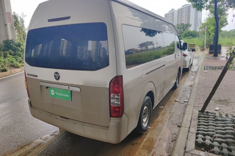 Used Foton Scenic G9 2017 2.8T Diesel Commercial Version Long Wheelbase 6-Seater 4JB1T Rear Right 45 Deg