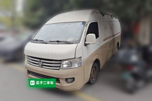 Used Foton Scenic G9 2020 2.8T Diesel Commercial Version Long Wheelbase High Roof 2-Seater Van 4J28TC3