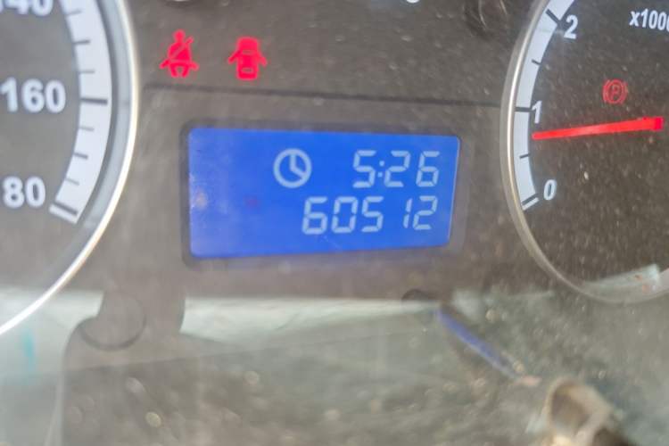 Used Foton Scenic G9 2020 2.4L Commercial Version Long Wheelbase High-Roof 9-Seater Business Vehicle China VI Emission Standard Model 4K22D4M Odometer Close Up