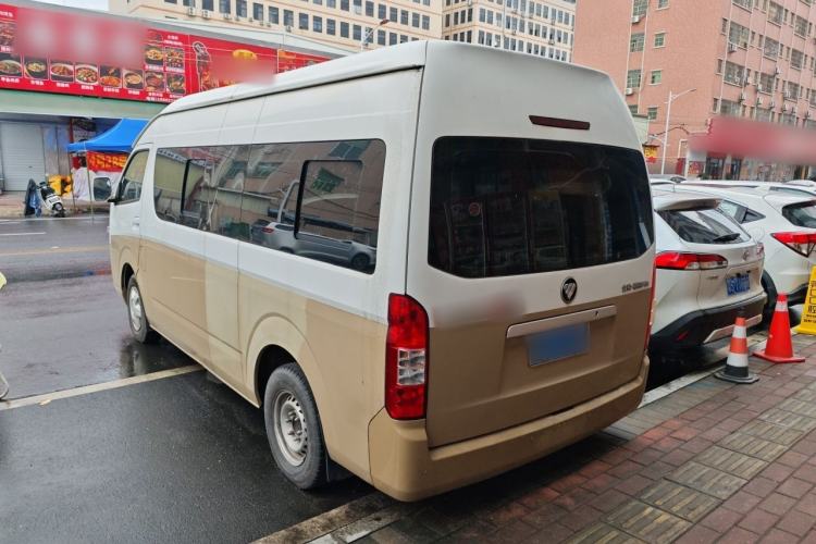 Used Foton Scenic G9 2020 2.4L Commercial Version Long Wheelbase High-Roof 9-Seater Business Vehicle China VI Emission Standard Model 4K22D4M Rear Left 45 Deg