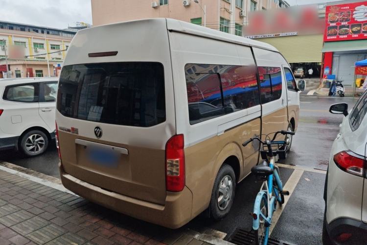 Used Foton Scenic G9 2020 2.4L Commercial Version Long Wheelbase High-Roof 9-Seater Business Vehicle China VI Emission Standard Model 4K22D4M Rear Right 45 Deg