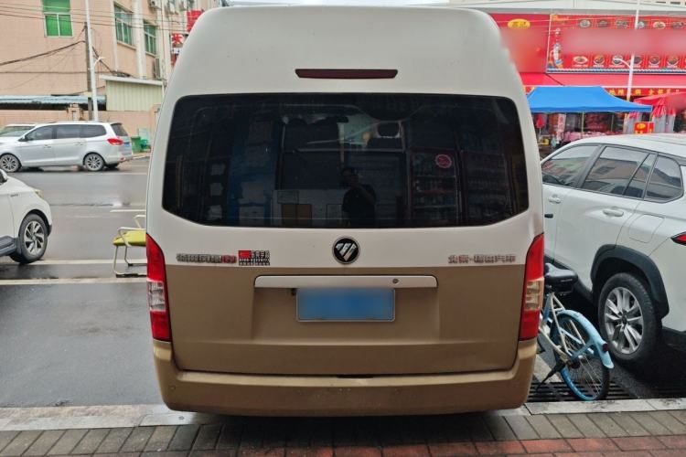 Used Foton Scenic G9 2020 2.4L Commercial Version Long Wheelbase High-Roof 9-Seater Business Vehicle China VI Emission Standard Model 4K22D4M Rear