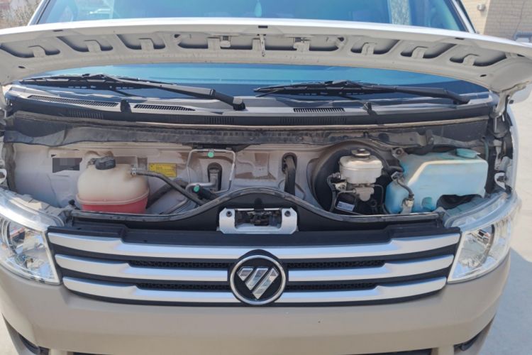 Used Foton Scenic G9 2020 2.4L Commercial Version Long Wheelbase High-Roof 9-Seater Business Vehicle China VI Emission Standard Model 4K22D4M Engine Bay