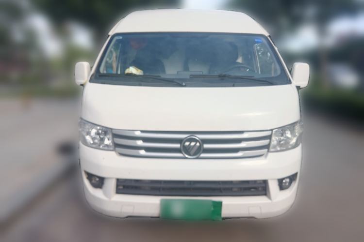 Used Foton Scenic G9 2020 2.8T Diesel Commercial Version Long Wheelbase High Roof 2-Seater Van 4J28TC3 Front