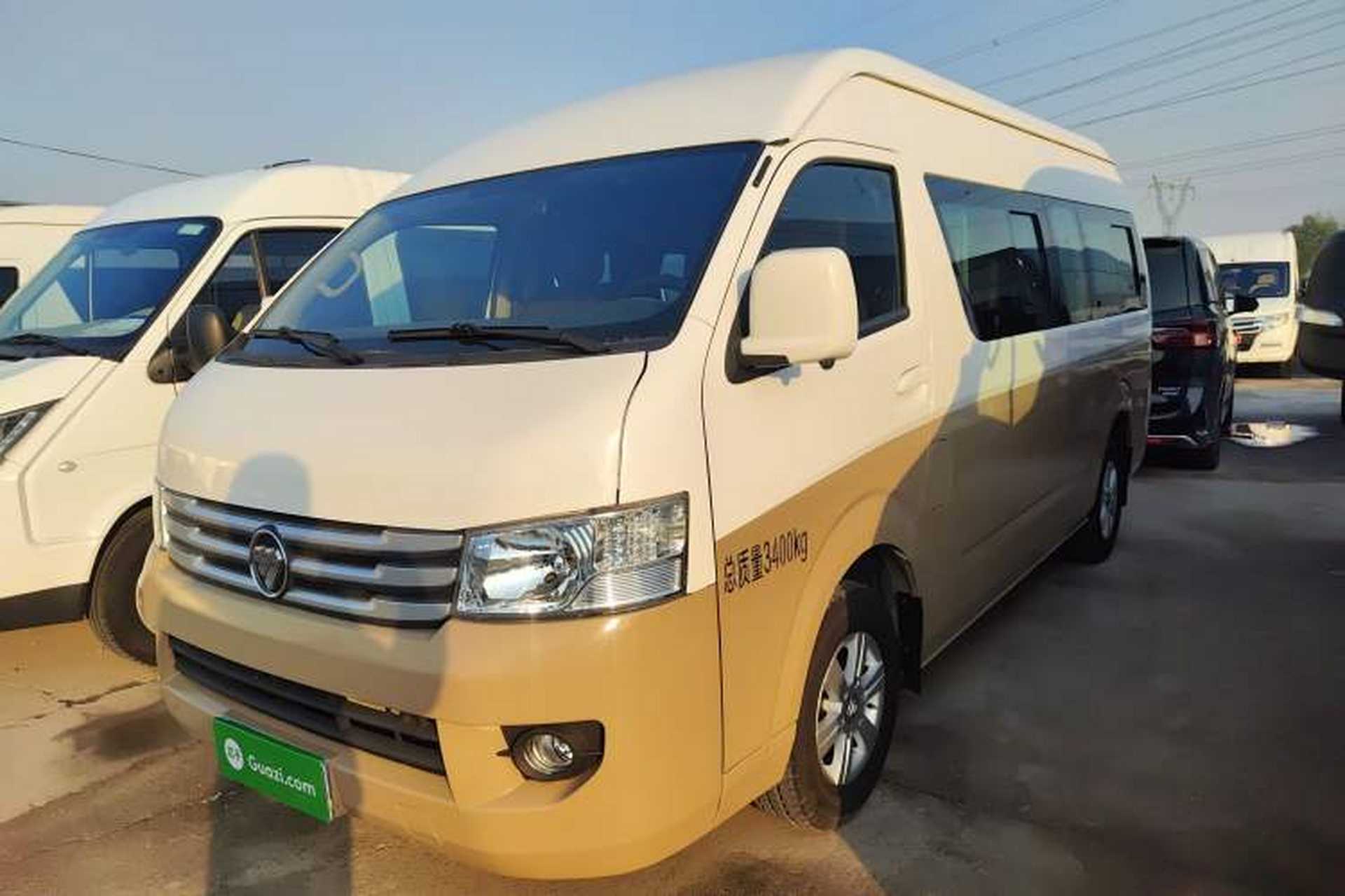 Used Foton Scenic G9 2020 2.4L Commercial Version Long Wheelbase High-Roof 9-Seater Business Vehicle China VI Emission Standard Model 4K22D4M Front Left 45 Deg