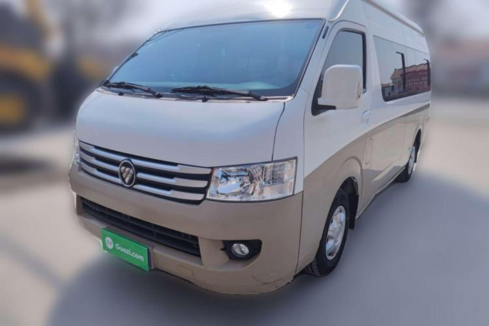 Used Foton Scenic G9 2020 2.4L Commercial Version Long Wheelbase High-Roof 9-Seater Business Vehicle China VI Emission Standard Model 4K22D4M Front Left 45 Deg