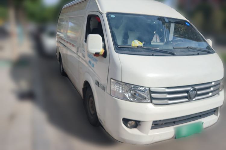 Used Foton Scenic G9 2020 2.8T Diesel Commercial Version Long Wheelbase High Roof 2-Seater Van 4J28TC3 Front Right 45 Deg