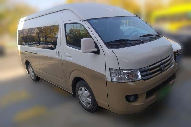Used Foton Scenic G9 2020 2.4L Commercial Version Long Wheelbase High-Roof 9-Seater Business Vehicle China VI Emission Standard Model 4K22D4M Front Right 45 Deg