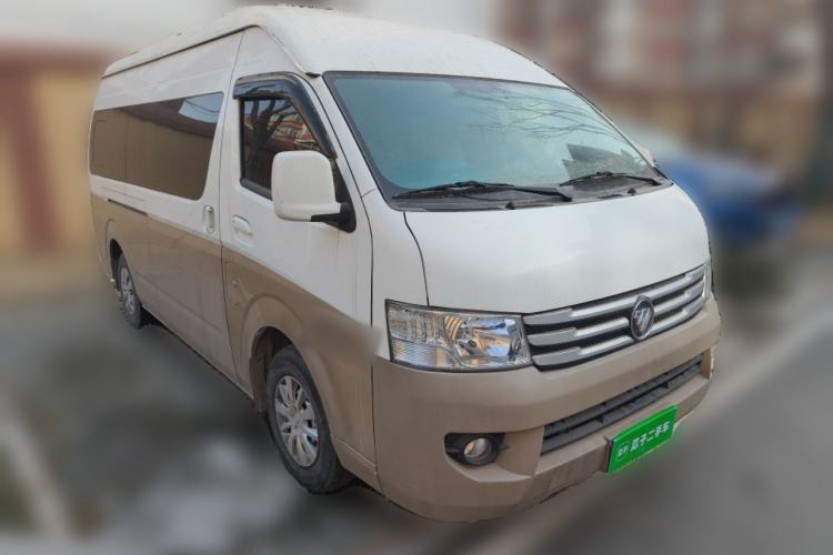 Used Foton Scenic G9 2020 2.8T Diesel Commercial Version Long Wheelbase High Roof 6-Seater with Clear Windows 4J28TC3 Front Right 45 Deg