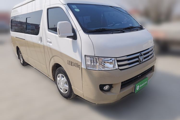 Used Foton Scenic G9 2020 2.4L Commercial Version Long Wheelbase High-Roof 9-Seater Business Vehicle China VI Emission Standard Model 4K22D4M Front Right 45 Deg