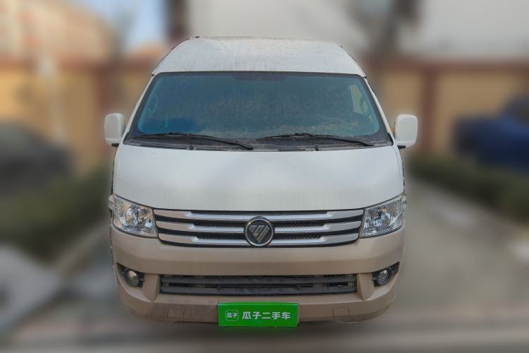 Used Foton Scenic G9 2020 2.8T Diesel Commercial Version Long Wheelbase High Roof 6-Seater with Clear Windows 4J28TC3 Front