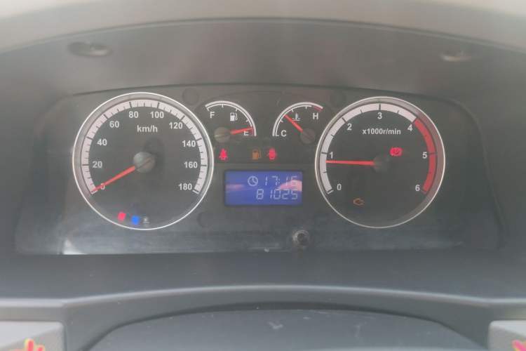 Used Foton Scenic G9 2020 2.8T Diesel Commercial Version Long Wheelbase High Roof 2-Seater Van 4J28TC3 Instrument Cluster
