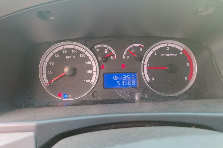Used Foton Scenic G9 2020 2.8T Diesel Commercial Version Long Wheelbase High Roof 6-Seater with Clear Windows 4J28TC3 Instrument Cluster