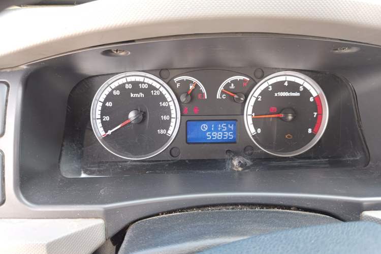 Used Foton Scenic G9 2020 2.4L Commercial Version Long Wheelbase High-Roof 9-Seater Business Vehicle China VI Emission Standard Model 4K22D4M Instrument Cluster