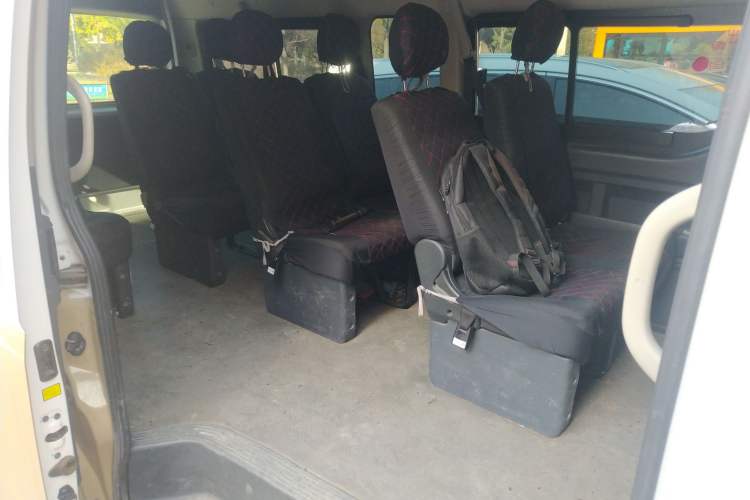 Used Foton Scenic G9 2020 2.4L Commercial Version Long Wheelbase High-Roof 9-Seater Business Vehicle China VI Emission Standard Model 4K22D4M Left Rear Seat
