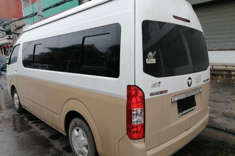 Used Foton Scenic G9 2020 2.4L Commercial Version Long Wheelbase High-Roof 9-Seater Business Vehicle China VI Emission Standard Model 4K22D4M Rear Left 45 Deg