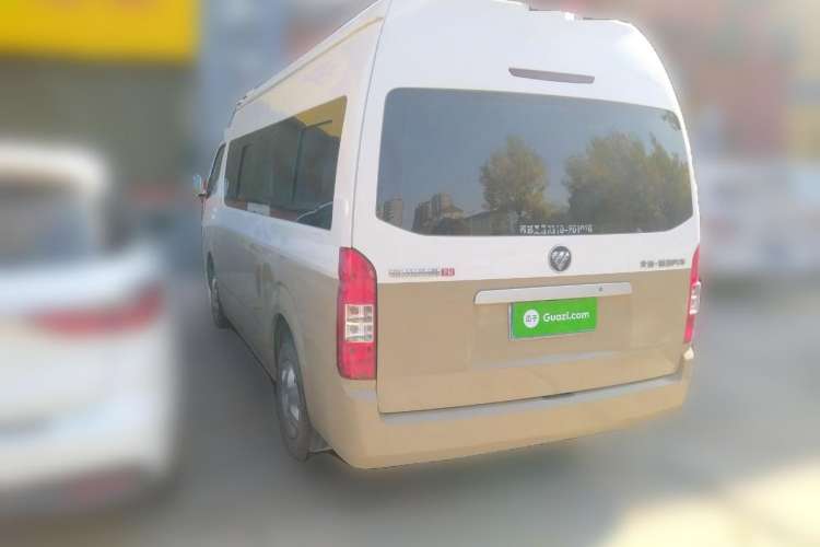 Used Foton Scenic G9 2020 2.4L Commercial Version Long Wheelbase High-Roof 9-Seater Business Vehicle China VI Emission Standard Model 4K22D4M Rear Left 45 Deg