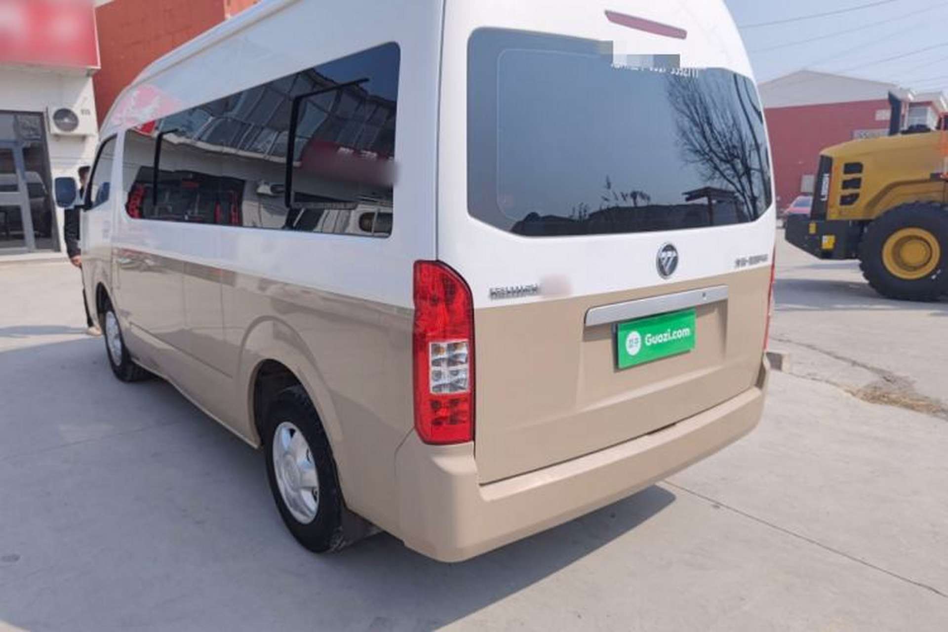 Used Foton Scenic G9 2020 2.4L Commercial Version Long Wheelbase High-Roof 9-Seater Business Vehicle China VI Emission Standard Model 4K22D4M Rear Left 45 Deg