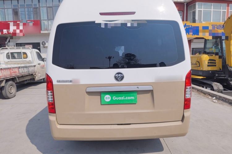 Used Foton Scenic G9 2020 2.4L Commercial Version Long Wheelbase High-Roof 9-Seater Business Vehicle China VI Emission Standard Model 4K22D4M Rear