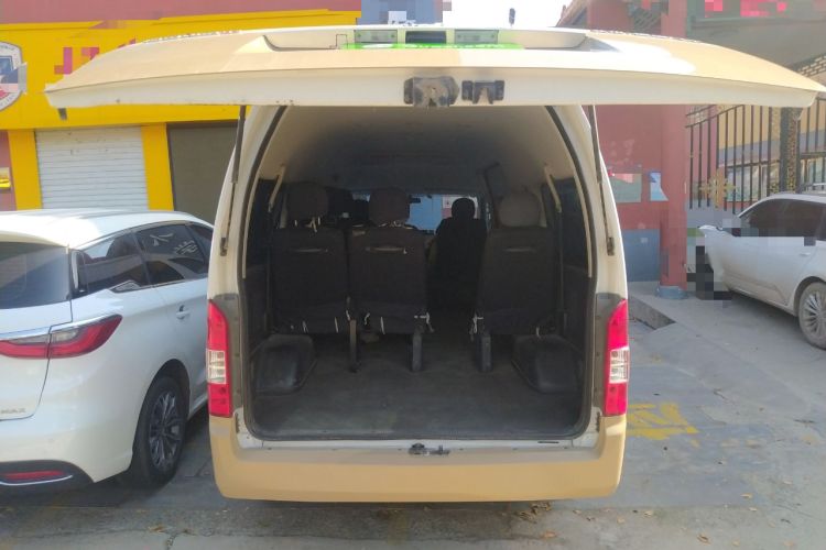 Used Foton Scenic G9 2020 2.4L Commercial Version Long Wheelbase High-Roof 9-Seater Business Vehicle China VI Emission Standard Model 4K22D4M Trunk