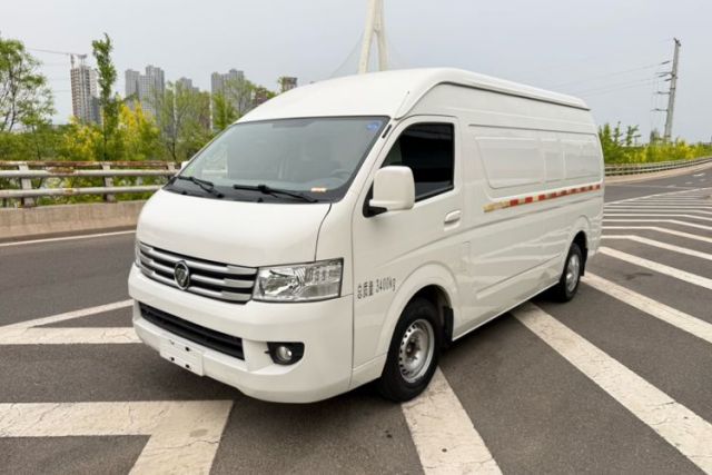 Used Foton Scenic G9 2021 2.4L Gasoline Commercial Version Long Wheelbase High Roof 2-Seater Van Model 4K22D4M