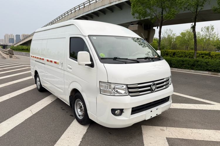 Used Foton Scenic G9 2021 2.4L Gasoline Commercial Version Long Wheelbase High Roof 2-Seater Van Model 4K22D4M Exterior 2