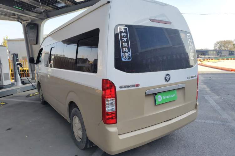 Used Foton Scenic G9 2021 2.4L Gasoline Commercial Version Long Wheelbase High Roof 9-Seater with Clear Window 4K22D4M Exterior 3