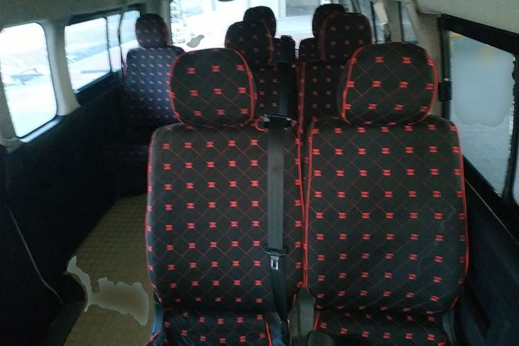 Used Foton Scenic G9 2021 2.4L Gasoline Commercial Version Long Wheelbase High Roof 9-Seater with Clear Window 4K22D4M Left Rear Seat