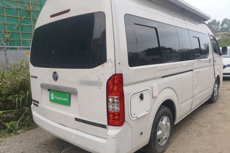 Used Foton Scenic G9 2021 2.4L Gasoline Commercial Version Long Wheelbase High-Roof 5-Seater Van 4K22D4M Rear Right 45 Deg