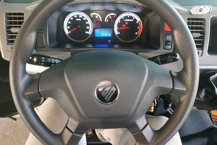 Used Foton Scenic G9 2021 2.4L Gasoline Commercial Version Long Wheelbase High Roof 9-Seater with Clear Window 4K22D4M Steering Wheel