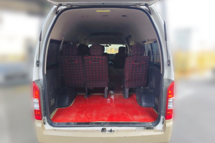 Used Foton Scenic G9 2021 2.4L Gasoline Commercial Version Long Wheelbase High Roof 9-Seater with Clear Window 4K22D4M Trunk