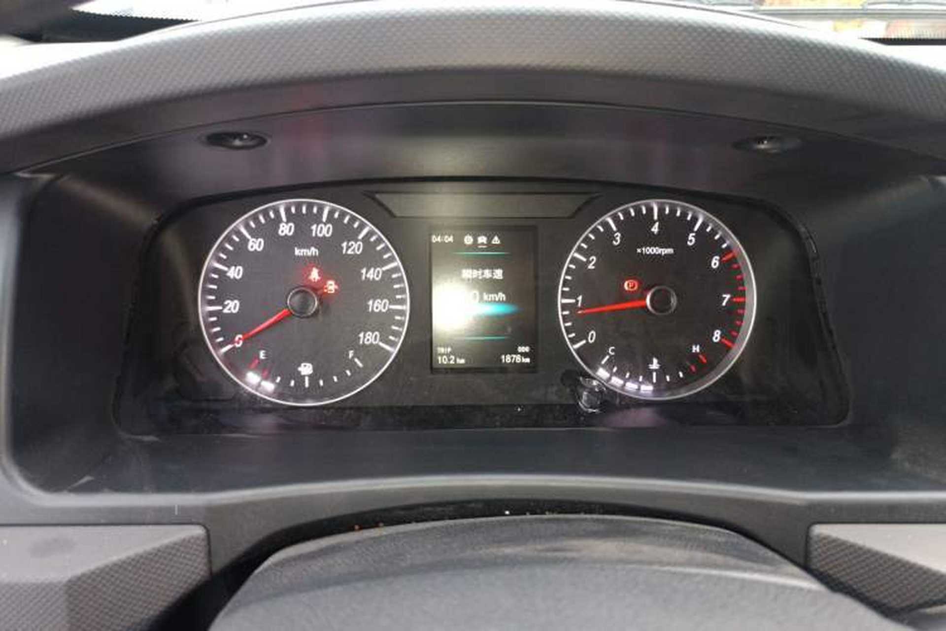 Used Foton Scenic G9 2024 2.4L Gasoline Commercial Version Long Wheelbase High Roof 2-Seater Van – 4K22D4M Instrument Cluster