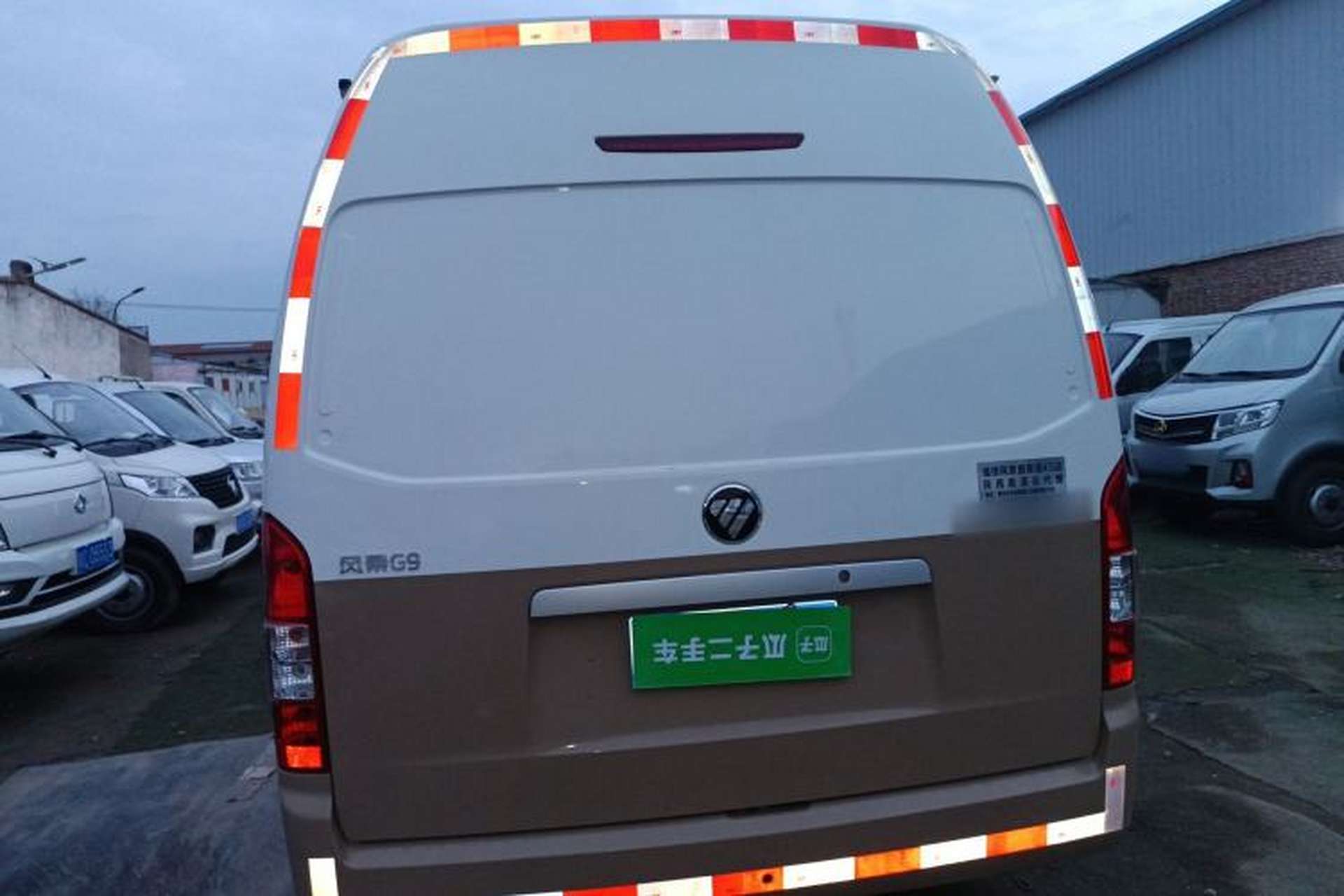Used Foton Scenic G9 2024 2.4L Gasoline Commercial Version Long Wheelbase High Roof 2-Seater Van – 4K22D4M Rear