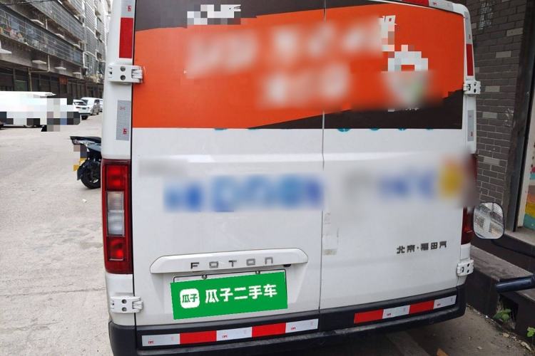 Used Foton Scenic i7 2025 Model—Professional Logistics Short-axle Front-wheel-drive, CATL 43.53 kWh, Zhiyuan Edition, Flat Roof, Single Tire, 2 Seats Rear
