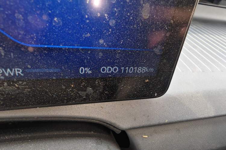 Used Foton Scenic i7 2025 Professional Logistics Short Wheelbase Front-Wheel Drive CATL 41.86 kWh Zhiyuan Version Flat Roof Single Tire 2 Seats Odometer Close Up